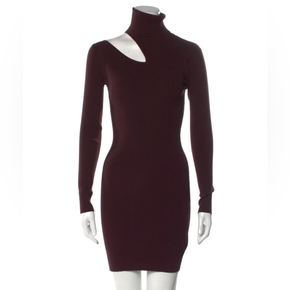 ALC sweater cut out dress